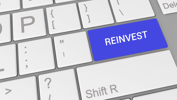 We added a new REINVEST feature