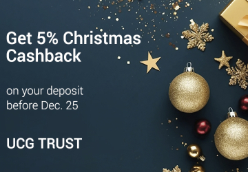 Enjoy our Christmas cashback deal! 